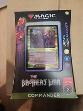 The Brothers' War Commander Deck Urza's Iron Alliance MTG Brand New Sealed