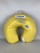 Mood Neck Pillow Microbead Pillow Airplane Cervical Neck Pillow 400 Yellow