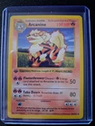 1999 pokemon base set 1st edition arcanine