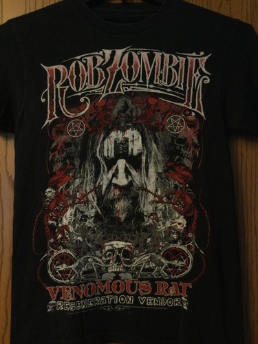 Rob Zombie - “Venomous At-Regeneration Vendor” - Black Shirt - No Tag