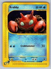 Krabby 115/165 Common Expedition Base Set Pokemon Lightly Played on eBay