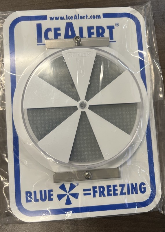 Smart Sign Ice Alert Temperature Sensitive Warning Device Wall Mount