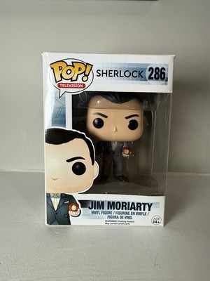 Sherlock Jim Moriarty #286 Funko Pop Vinyl Figure Excellent w/ Box