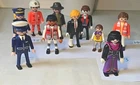 PLAYMOBIL Lot 10 Figures + Accessories Vintage 1992-1997 Vampires EMS Pilot H1