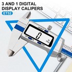 150mm Digital Display Vernier Caliper Fraction/MM/Inch Caliper Stainless Steel — photo 4