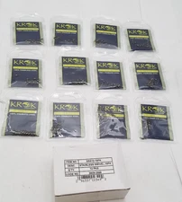 Lot of 12 KROK SSS12-10PK Stainless Barrel Swivels SZ12 100Lb (096337023492)