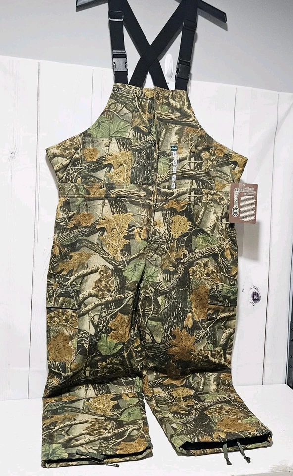 Cabela's Insulated Hunting Coveralls XL Short Camo Outdoor Gear Warm Quilted Li - Image 3 of 4