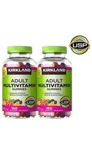 Kirkland Signature Multivitamin Gummies 160 Count Vitamin A C D E B6 Immune Bone