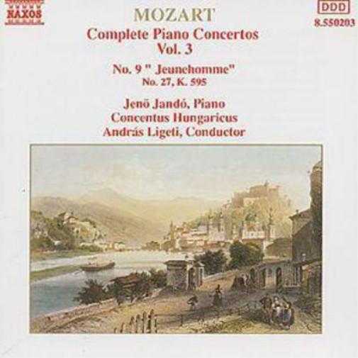 Альбом ФОРТЕПИАННЫХ КОНЦЕРТОВ Вольфганга Амадея Моцарта № 9 и 27 (CD) (ИМПОРТ ИЗ Великобритании)
