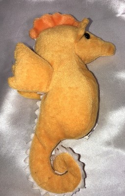 Seahorse Plush Yellow Its all Greek to Me 8 inches