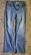 Riders by Lee Women's Size 16M Blue Denim Straight Leg Jeans