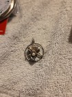 vintage sterling silver pendant necklace with pearl — photo 1