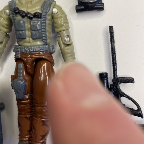 Vintage 1990 Hasbro GI Joe ARAH v1 Bullhorn KOMPLETT Actionfigur & Zubehör - Bild 3 von 8