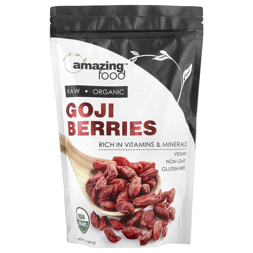 Organic Goji Berries, 1 lb (454 g)