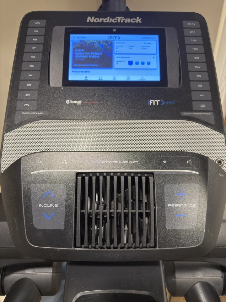 NordicTrack FS7I FreeStride Elliptical / Stepper / Treadmill Trainer - Black - Image 4 of 4