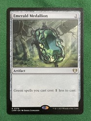 Emerald Medallion #379 Commander Masters MTG