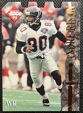 Andre Rison 1995 Collector's Edge Excalibur Die-Cut #79