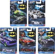 Mattel - Hot Wheels 1:64 Silver Series Batman 10-Piece S Assortment DC  New To