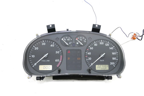 VW Polo 6N Tacho Tachometer Kombiinstrument 227.000km 6N0919860T 6N0919860R