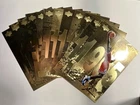1998 Upper Deck Gold Foil Michael Jordan Chicago Bulls 12 Cards - 3.5”x5”