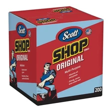Scott 75190 Multi-Purpose 1 Ply 10 x 12 in Shop Towels (200 Sheets)