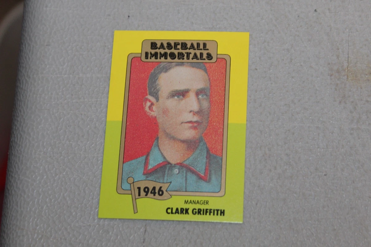 Clark Griffith Trading Cards for sale | eBay