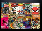 Mixed Comic Book Lot of 10 Marvel Comics Amazing Spider-Man, Ms. Marvel