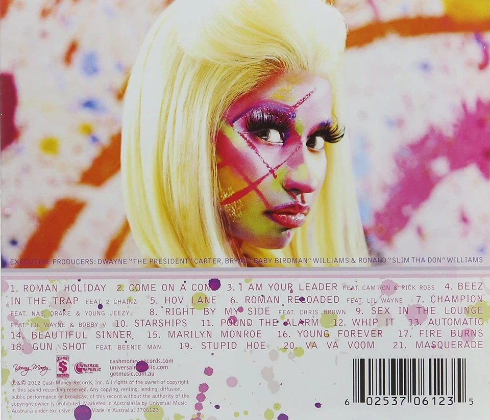 Nicki Minaj Pink Friday: Roman Reloaded with Bonus Tracks (CD) - Image 2 of 2