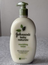 HTF Johnson  s Baby Naturals Nourishing Lotion Sealed Large Bottle 18 Oz
