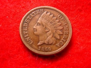 1860 INDIAN HEAD CENT SUPERIOR KEY DATE COIN!!   #4