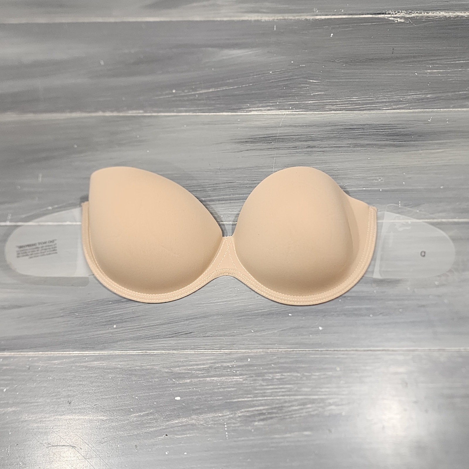 Fashion Forms Bra Go Bare Backless Strapless Adhesive Straps Nude D Cups