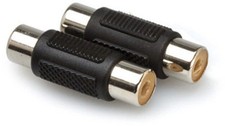 Hosa Couplers RCA to RCA 2 PC