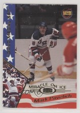1995 Signature Rookies Miracle on Ice 1980 Gold Medal Set Mark Pavelich #26 0t5