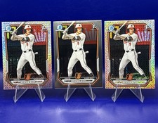 2026 Bowman Wehiwa Aloy (2) Mojo Refractor + Base #BCP-135 Baltimore Orioles