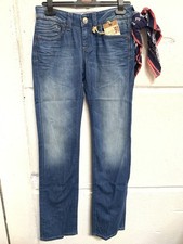 Mavi Damen Jeans Olivia Low-Rise, Straight Leg Blau W27 L33