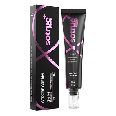 Sotrue Strobe Cream Pink for Face Radiance Multipurpose Cream for All Skin Types