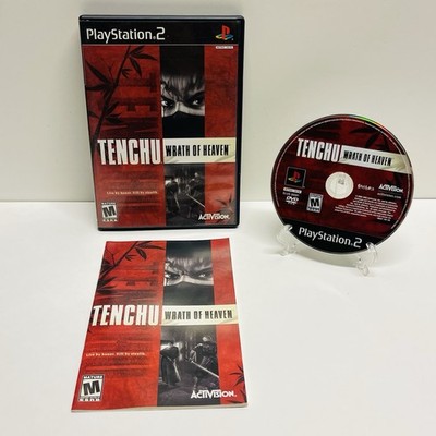 Tenchu Wrath of Heaven PlayStation 2 PS2 CIB Complete W/ Manual Reg Card Tested!