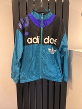 Adidas Vintage Shellsuit Jacket/ Windbreaker, 80s/90s Rare Adidas Team