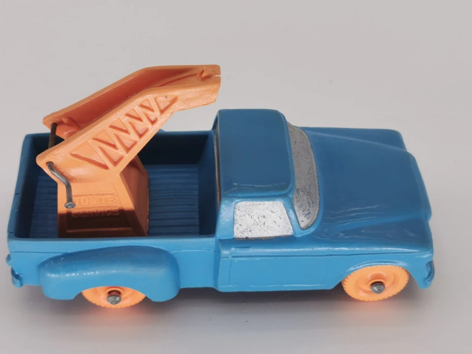 TOMTE LAERDAL 752 MAJOR STUDEBAKER CHAMP DÉPANNEUSE BLEUE ROUES ORANGES  +++ - Photo 4/4