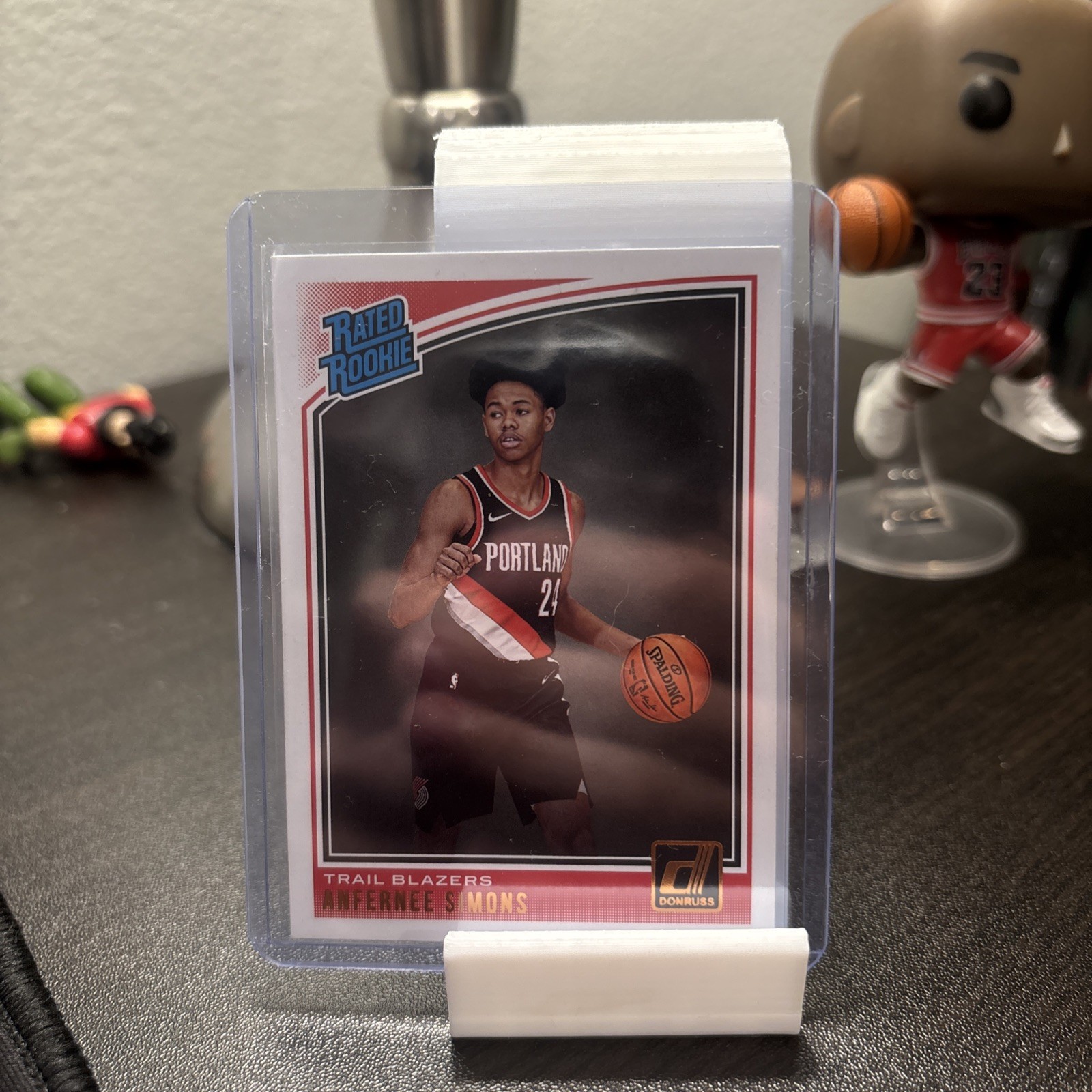 Anfernee Simons Rated Rookie - 2018-19 Panini Donruss Basketball #186
