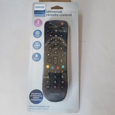 New Philips SRP9232D/27 Universal Remote Control 3 Device for TV DVD BLU-RAY