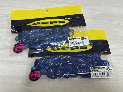 C Tiefe Beckon Craw Deps 3,5 Zoll 2-Farben Pack A2.08