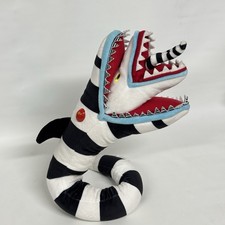 Beetlejuice Sandworm Plush Toy Spirit Halloween Exclusive Poseable 29" Long