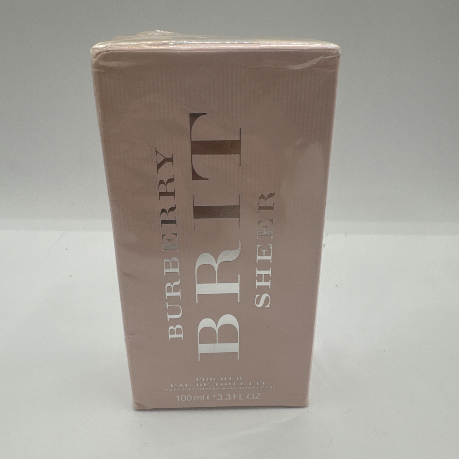 Burberry Brit Sheer Eau de Toilette 3.3 oz Spray for Women with Box-image