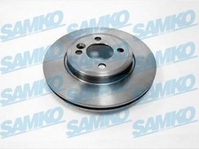 SAMKO 2x Bremsscheibe vorne belüftet passend für MINI Mini Cabriolet R57 R55 R56