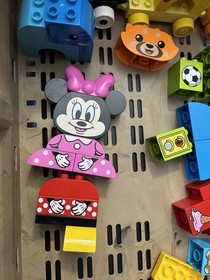 Large Lot Lego Duplo Partial Sets: 10861 Emotions,10897 Minnie,10955 Train,10849