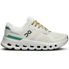 Men's On Cloudrunner 2, White/Green, 9.5 D Medium US