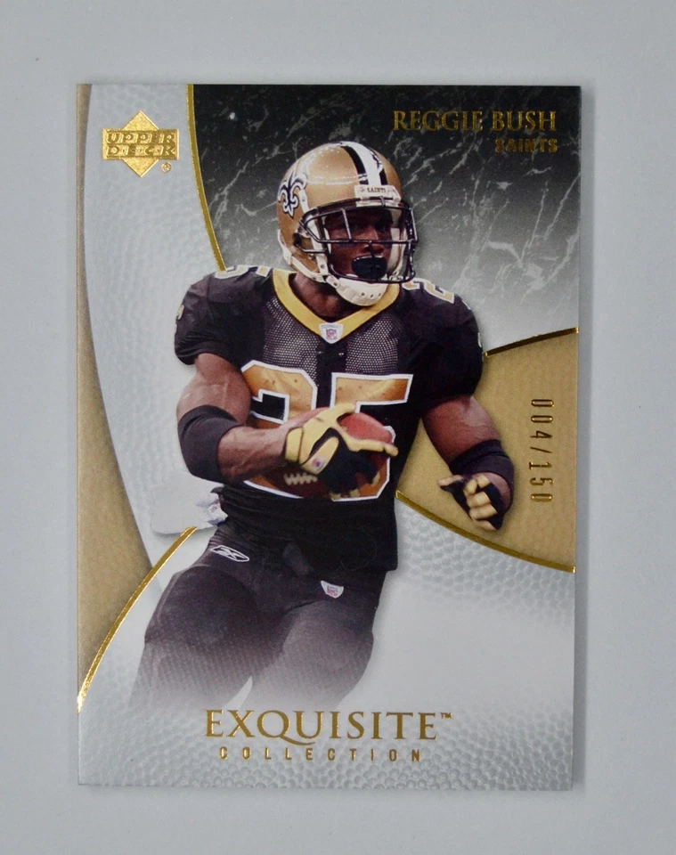 2007 Upper Deck Exquisite Collection - Reggie Bush #d 004/150 - Image 3 of 4