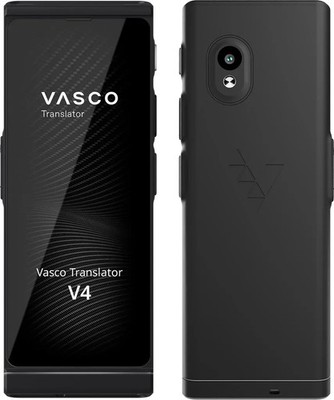 Vasco Translator V4 (Black Onyx)   Mobiler KI-Sprachübersetzer