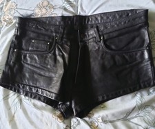 Lederhose Lederjeans 5-Pocket Glattleder, Sch...